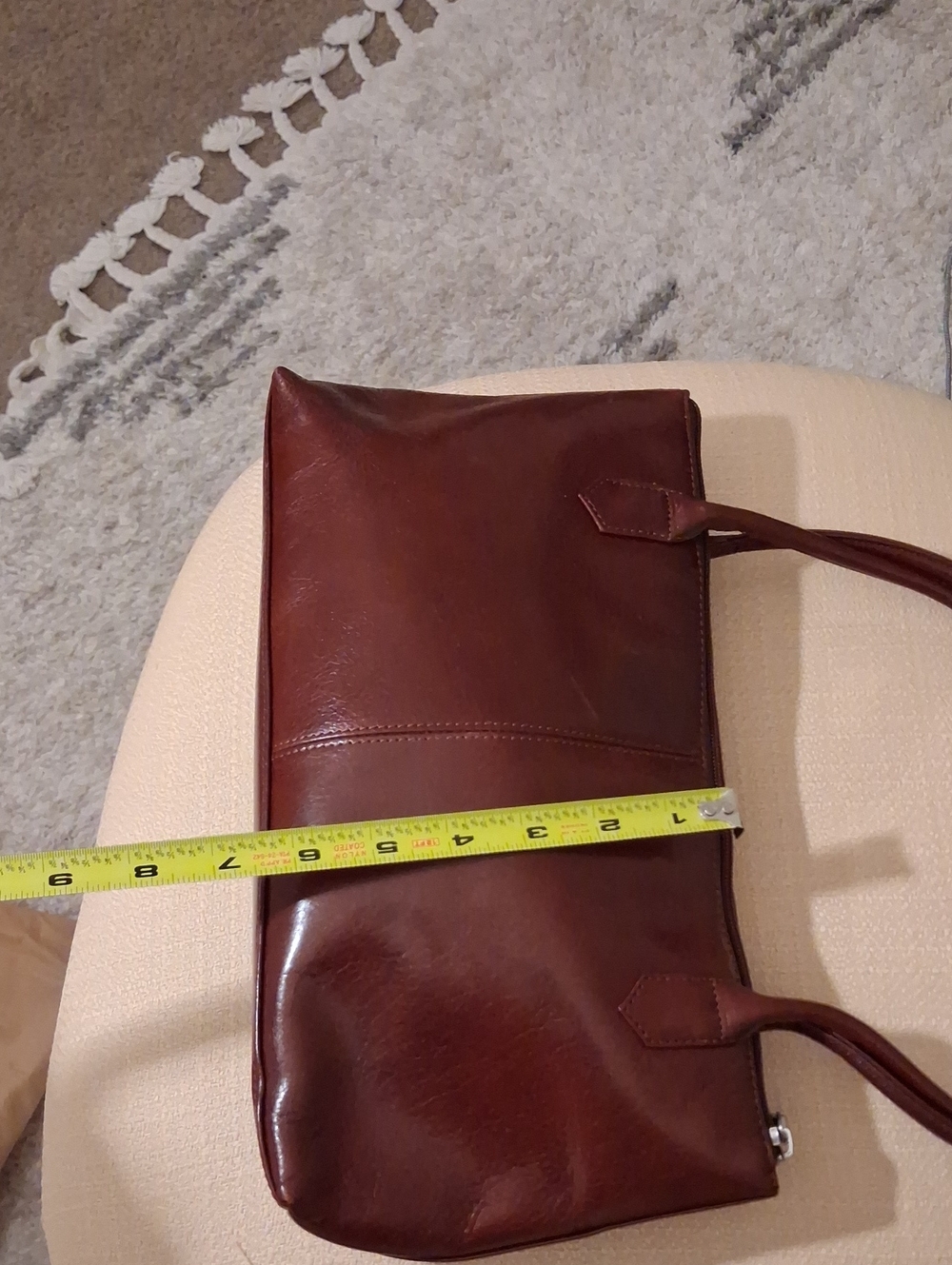 Hobo International NWOT Classic Brown Leather Shoulder Bag - Picture 12 of 16